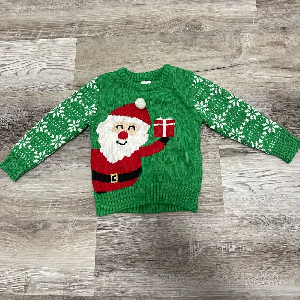 2t Santa sweater